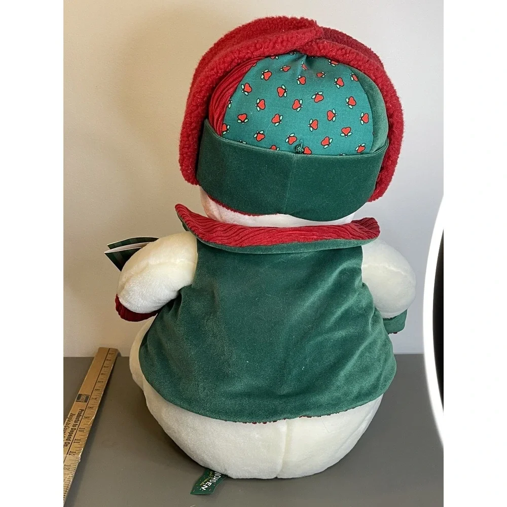 1998 Snowden Plush Stuffed Snowman Target Vintage Christmas Holiday